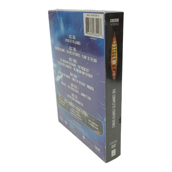 Doctor Who  The Complete Fourth Series DVD 2008 6 Disc Set NEW Sealed - Picture 6 of 10